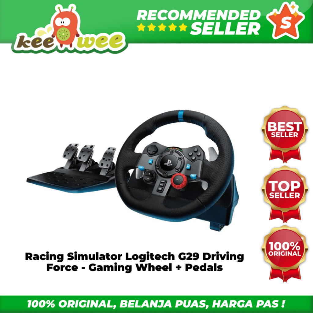 Racing Simulator Logitech G29 Driving Force - Gaming Wheel + Pedals