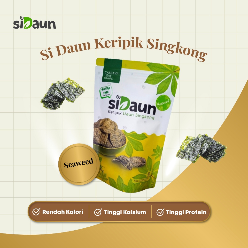 

SiDaun Singkong Seaweed 70gr