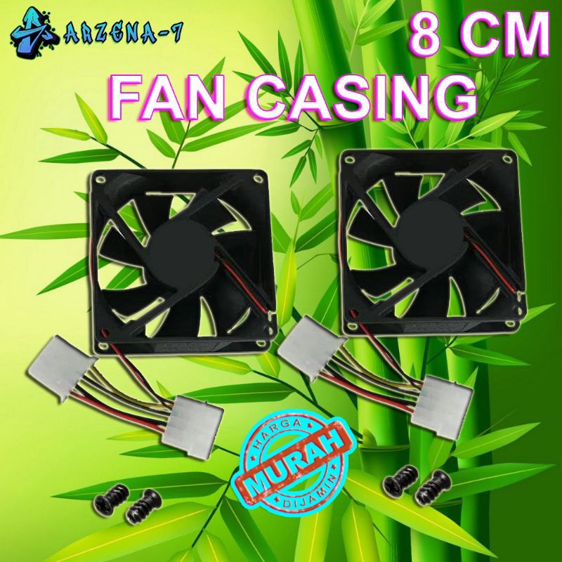Fan Casing 8Cm Hitam Fan Case