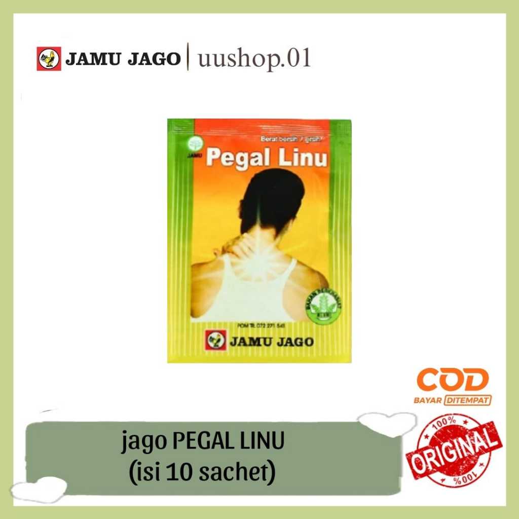 

Jamu Jago Pegal Linu (isi 10 bungkus)