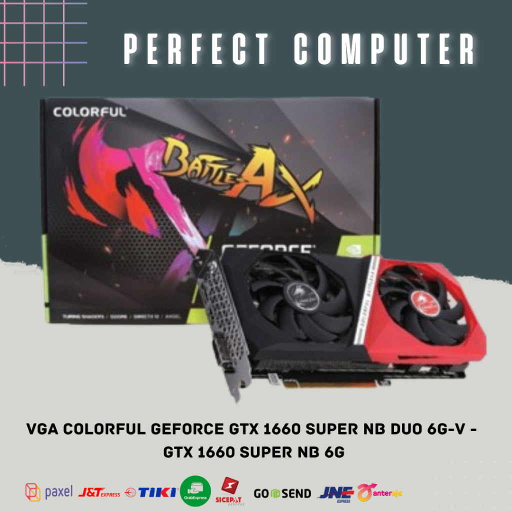 VGA Colorful GeForce GTX 1660 SUPER NB DUO 6G-V - GTX 1660 SUPER NB 6G