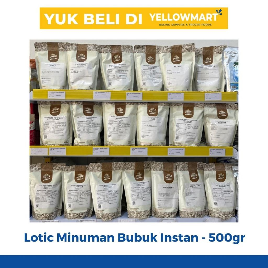 

LOTIC Minuman Serbuk 500gr - Bubuk Minuman Instan