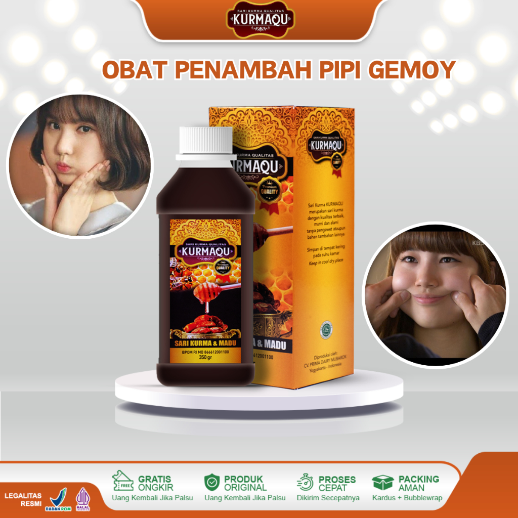 Obat Penggemuk Pipi Agar Tembem Cabi Gemoy Pipi Gemuk Penggemuk Pipi Biar Berisi Penambah Berat Bada