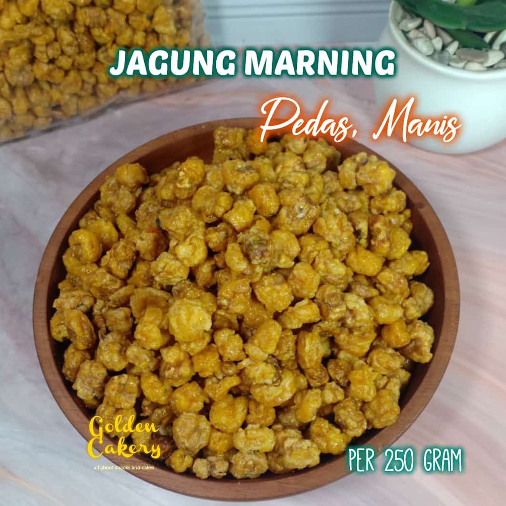 

87 Cemilan Jagung Marning BULAT Pedas Manis - 250 gr ➚Ready stock