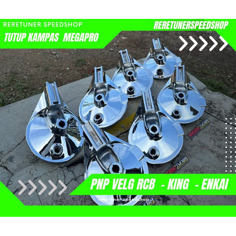 Tutup kampas Megapro pnp velg rcb RX king enkai tutup kampas MP Primus pnp  velg enkai tutup panel M