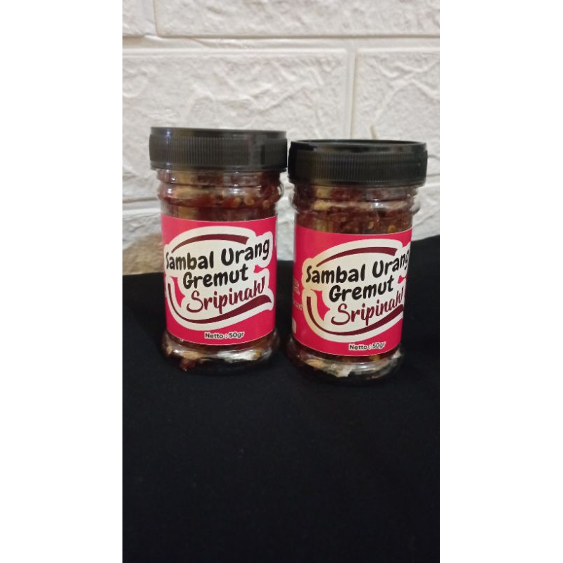 

sambal botol/sambal urang gremut/sambal/sambal udang rebon