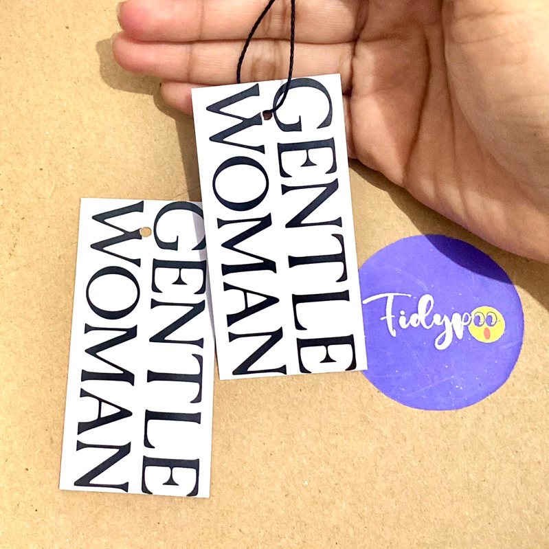 

HANGTAG GENTLE WOMAN LOGO