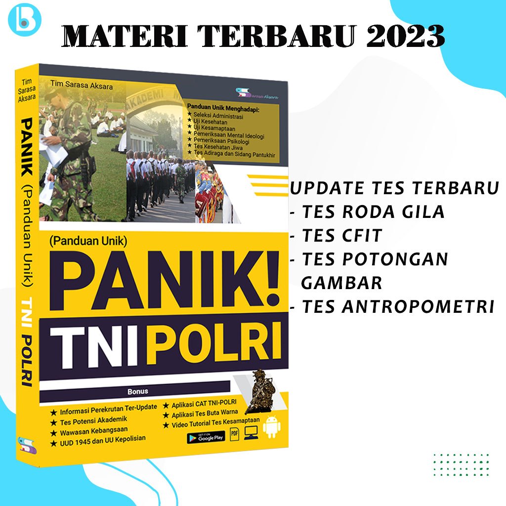 Buku TNI POLRI - Buku Tes TNI POLRI - PANIK (Panduan Unik) TNI POLRI