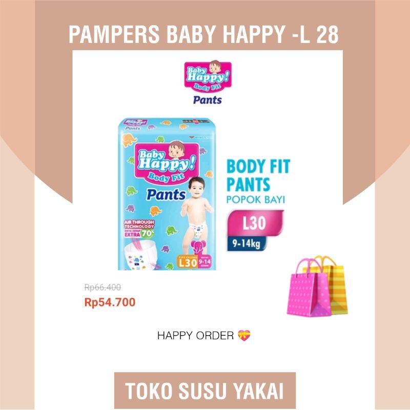 Pampers Baby Happy L30