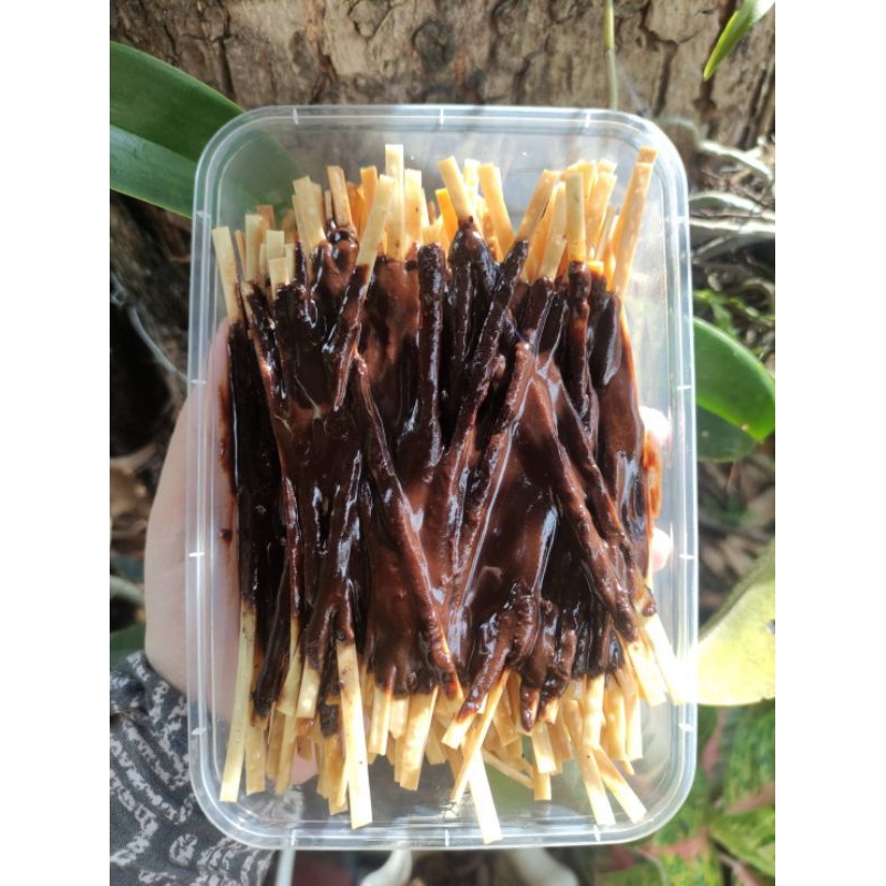 

Mie Lidi/Biting-Bitingan Lumer Manis Cokelat Matcha Strawberry 250g | Ratu Pedas Snack