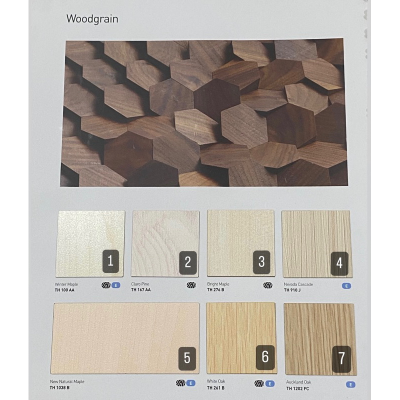 SAMPLE HPL TACO WOODGRAIN 5