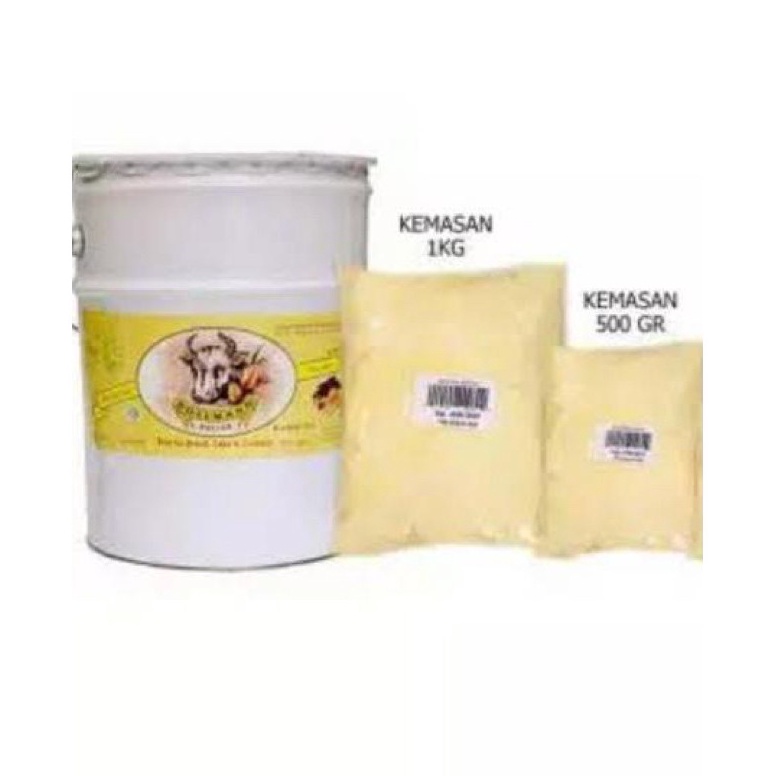 

DWY Hollman Milk Butter 1KG / Mentega Hollmann Butter Mix/Holman 1 KG REPACK 5479