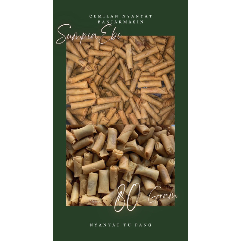 

Sumpia Ebi Manis & Pedas Kemasan Kecil