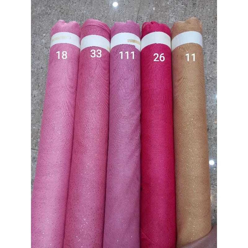 TERMURAH  KAIN TILE POLOS GLITER/TILE GLITER