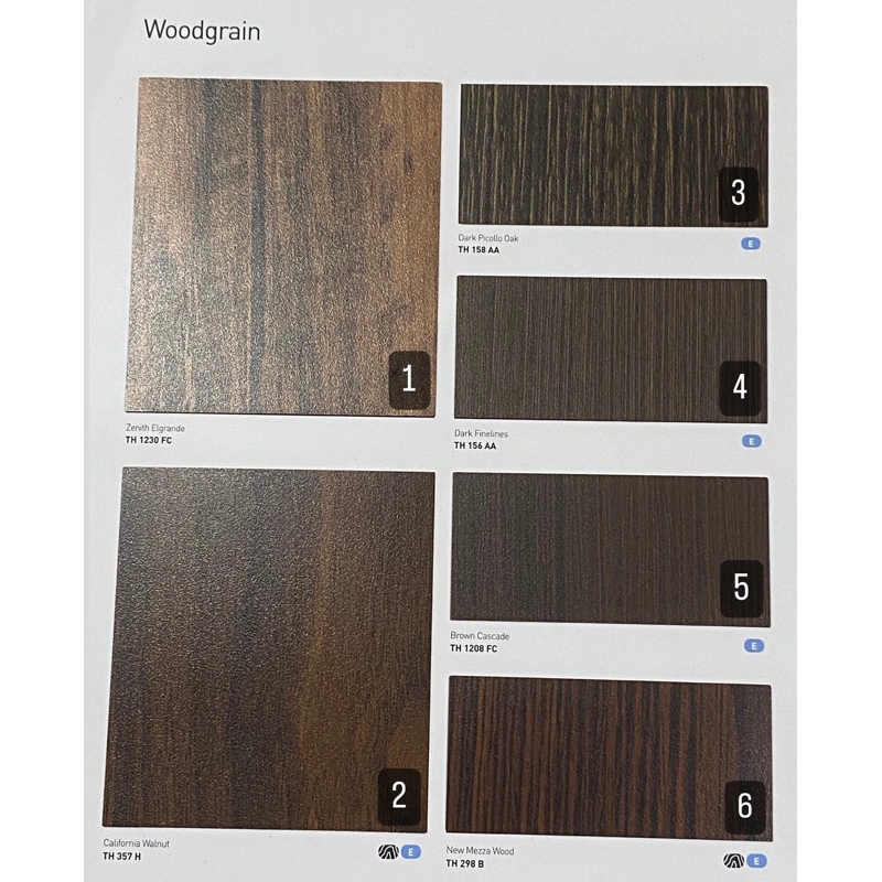 SAMPLE HPL TACO WOODGRAIN 15