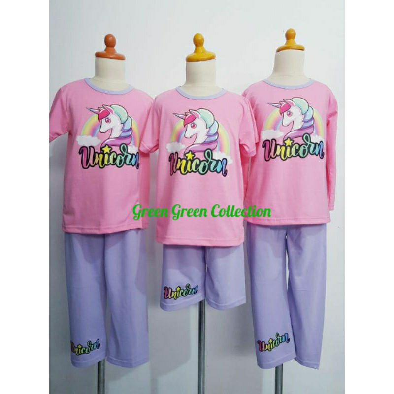 Piyama / stelan unicorn