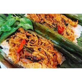 

Nasi Bakar Ayam Suir Kemangi Dan Nasi Bakar Cumi Mercon