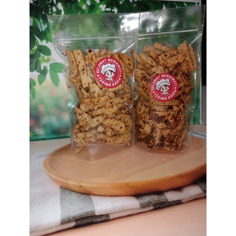 

Basreng Pedas dan Ori Extra Daun jeruk 1KG