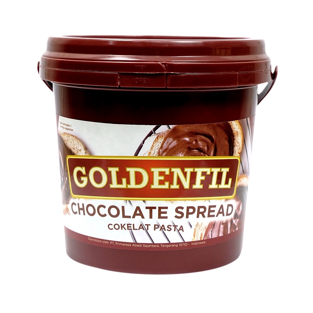 

Discount Today GOLDENFIL Chocolate Spread 1 kg Exp April 2025 PROMO!! HALAL!! serbuuu !