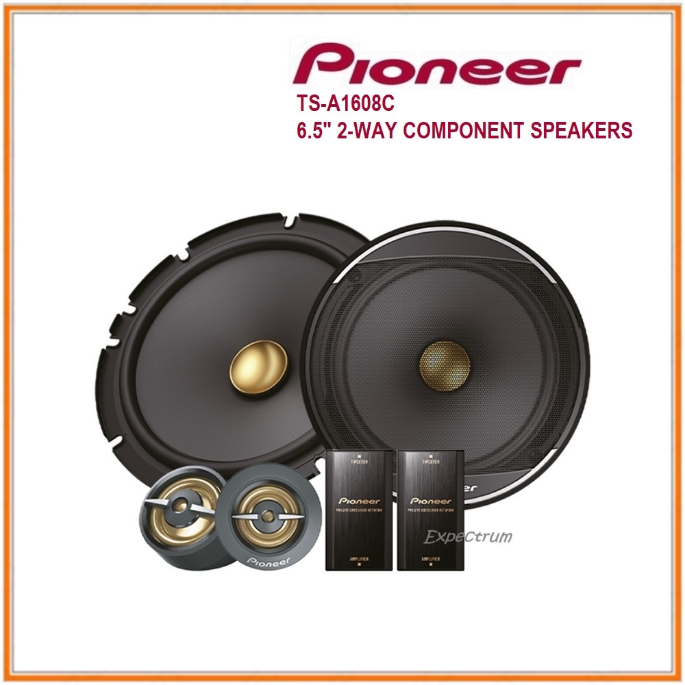 Promo Pioneer TS-A1608C 6.5-Inch Component Speaker 2-Way Berkualitas