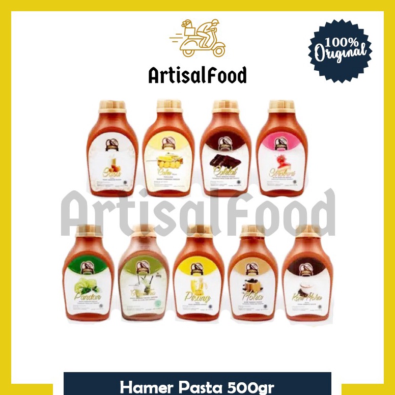 

[♡X32&] HAMER PASTA 500 gr ORI perisa kue essence esen makanan minuman es Potongan