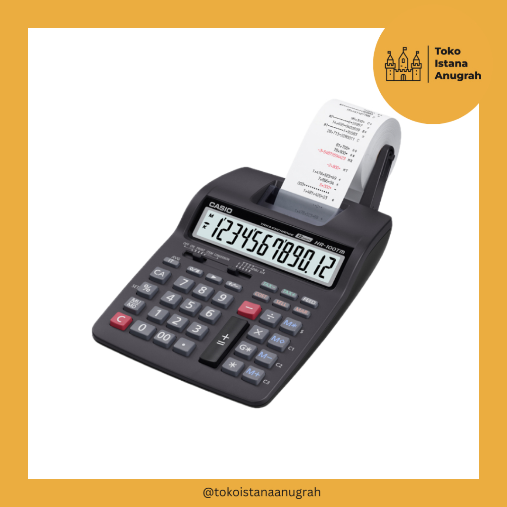 

Calculator Casio HR 100 TM