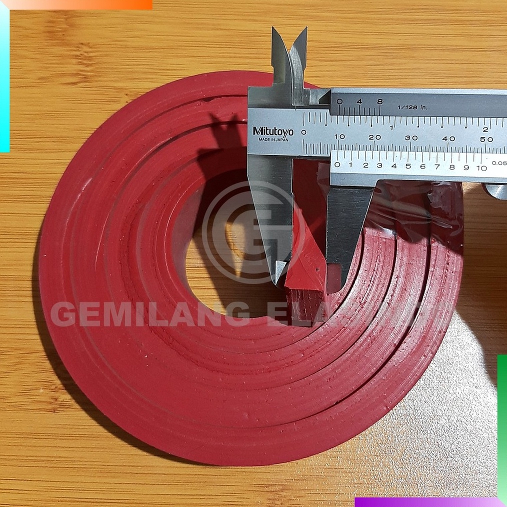 Terlaris Rubber Speargun P. 120cm x L. 2cm x T. 10mm | Karet Panah Ikan | Karet Ketapel | Karet Stre