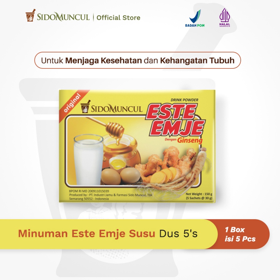 

GPHG9125 7.7 Sido Muncul Minuman Este Emje Susu 5's - Menghangatkan Tubuh