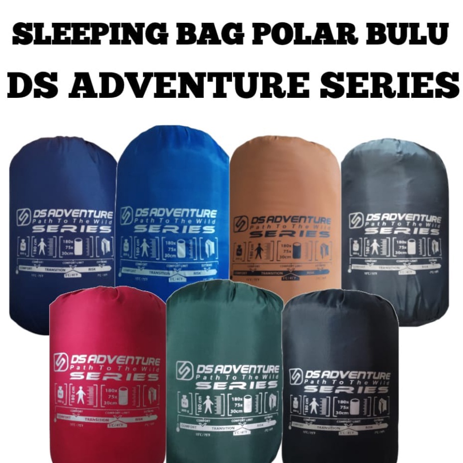 Banyak Peminat Sleeping bag bulu tebal ds adventure series / kantung tidur camping / sleping bag bul