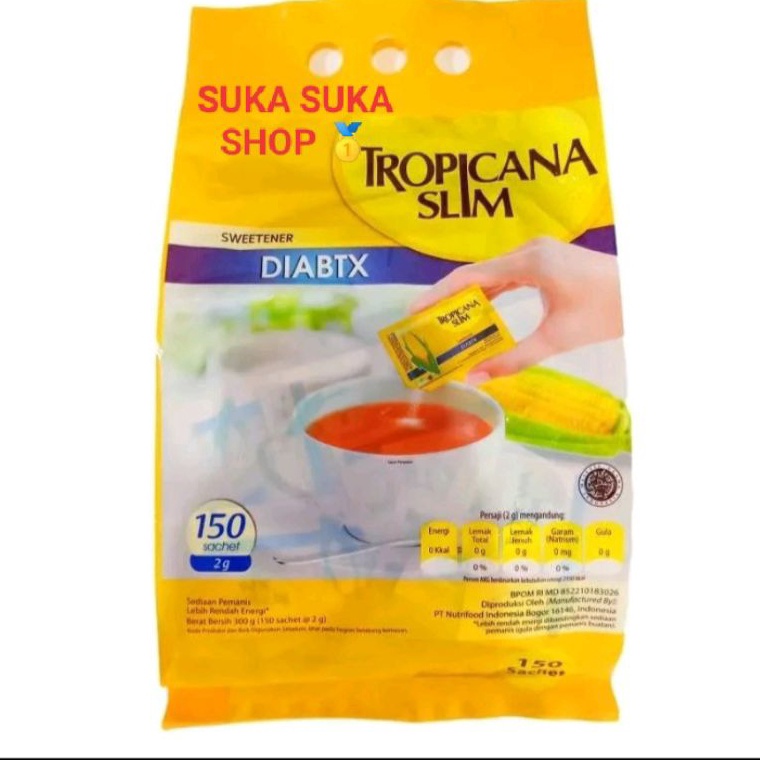 

Terbaru!! Tropicana Slim DIABETIX isi 150'S ED JULI 2026 80