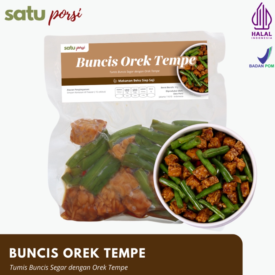 

DFYF5089 COD Satu Porsi Buncis Orek Tempe