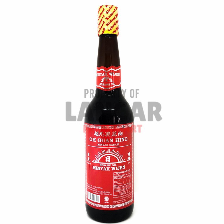 

[♤D76<] MINYAK WIJEN MATAHARI OH GUAN HING 600ML Trendy