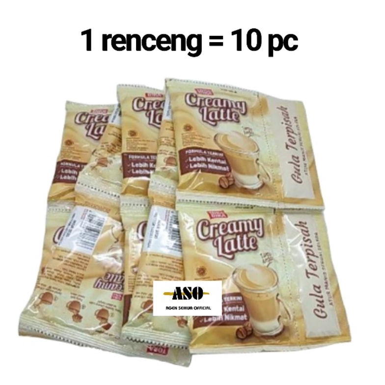 

[❂V10@] Kopi TORABIKA CREAMY LATTE 25gr Renceng PROMO !!!! Stok Sedikit