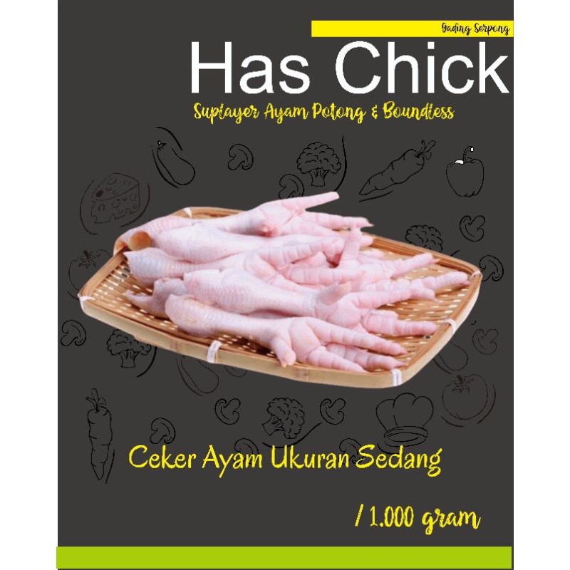 

Ceker Ayam Besar