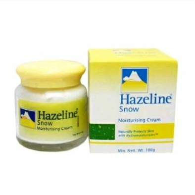 hazeline snow moisturizing cream 100gr ori malaysia exp 2029