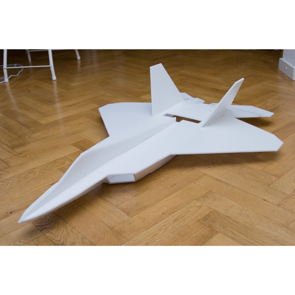 RC Plane "F22 Raptor" Laser Cut Puzzle Kit
