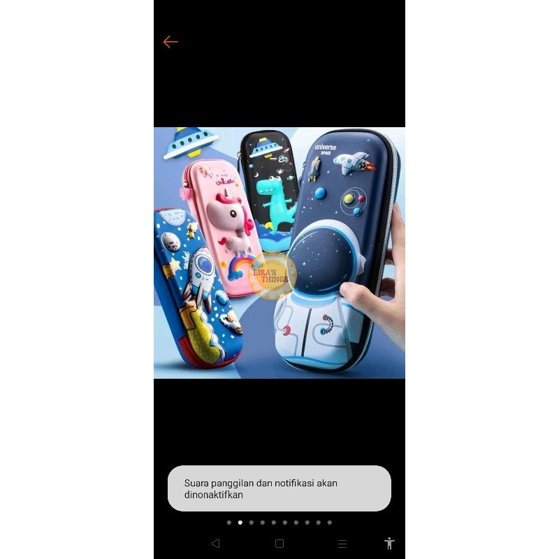 

lepak tempat pensil anak 3dimensi bahan anti air