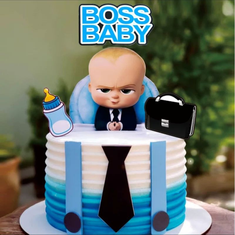 Topper Baby Boss Hiasan kue ultah