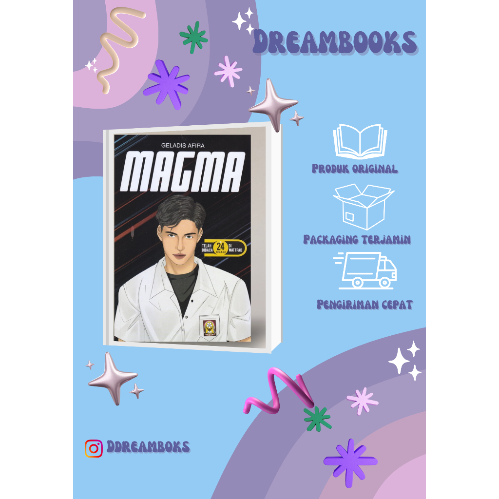 Novel MAGMA by Geladis Afira - Best Seller