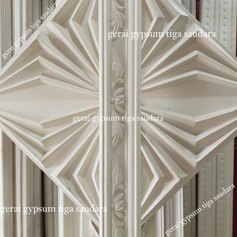 Lis Gypsum Minimalis 9cm Melati - Lis Profil Gypsum 9cm