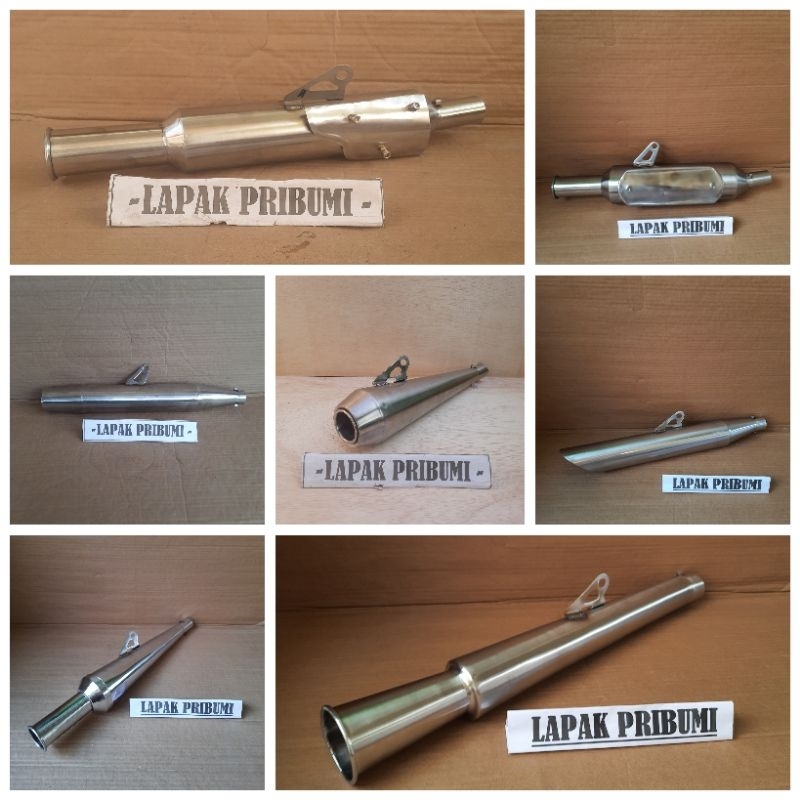 Knalpot japstyle knalpot custom Silincer Knalpot Motor Custom Japstyle