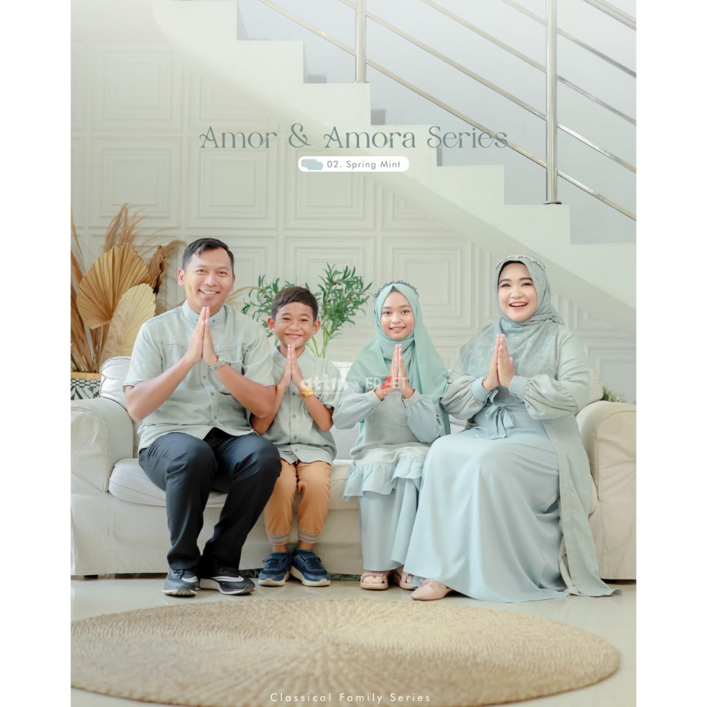 ATTIN - Amor Amora Spring Mint by ATTIN / Jacquard Zaerata / SARIMBIT ATTIN 2024