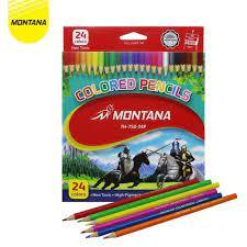 

Montana Color Pencil / Pensil Warna Montana TH-750-24 / Isi 24 Warna