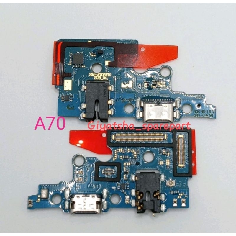 Papan PCB Charger Samsung Galaxy A70 Realpict