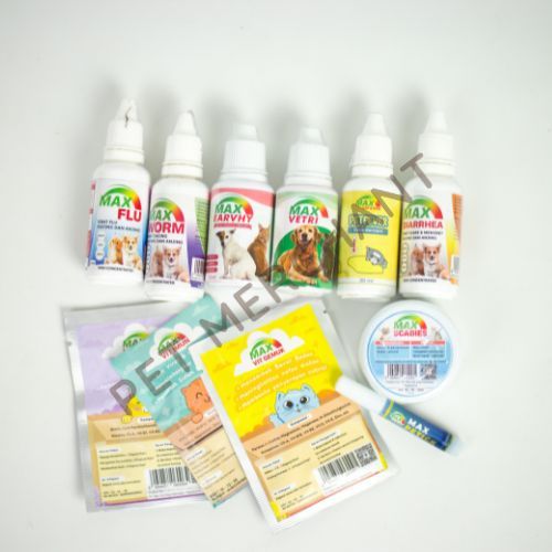 MAX Aneka Obat & Vitamin Hewan Obat Flu, Demam, Diare, Salep Scabies, Obat Luka, Cacing, Kutu, Kupin