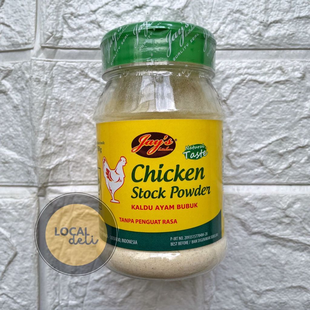 

Jays Chicken Stock Powder / Jay's Bumbu Kaldu Ayam non MSG 150gr