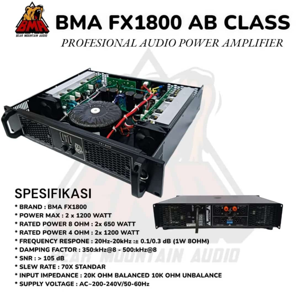 Power Amplifier Class AB | BMA