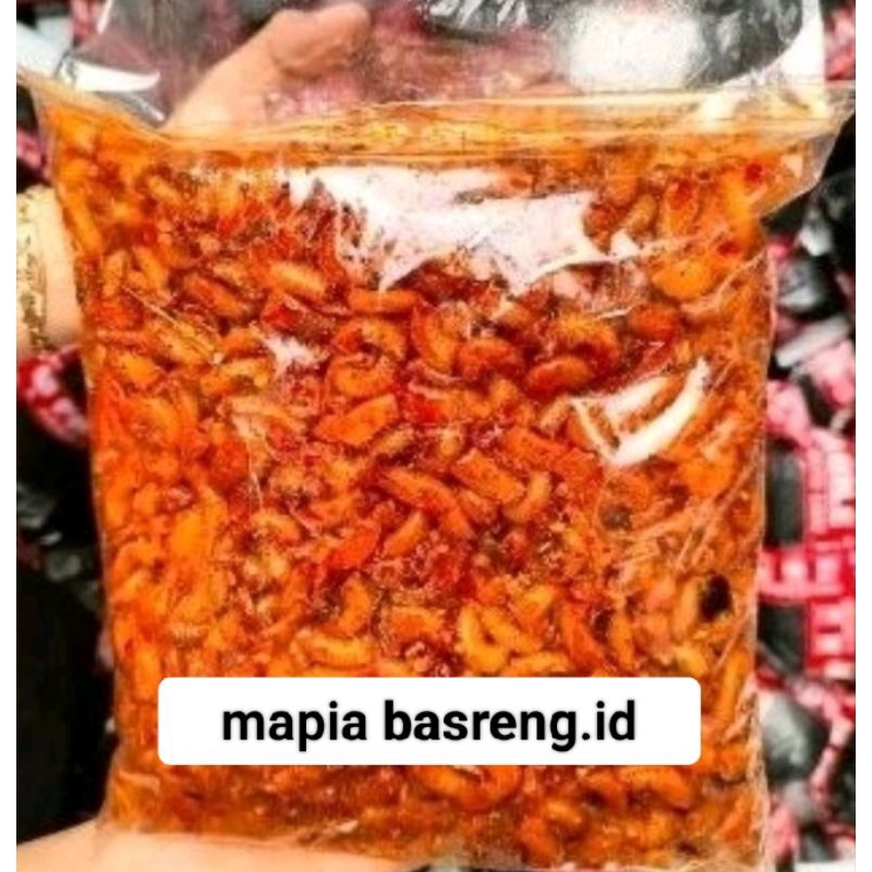 

cod makaroni bantat kriuk pedas lumer bumbu aroma daun jeruk berat 500 gram