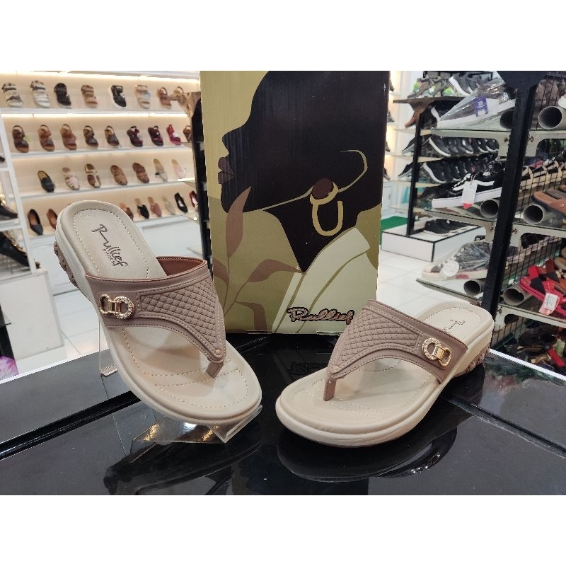 Sandal Wanita RULLIEF | FLO 125 | Mocca