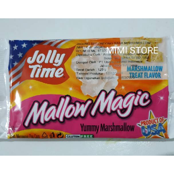 

R3ady St0ck POP CORN JOLLY TIME MAGIC MALLOW [180]